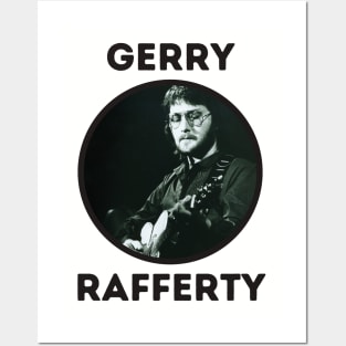 gerry rafferty || green Posters and Art